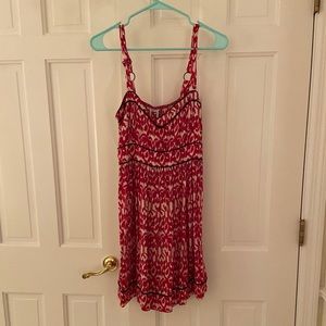 PacSun (Lucy Love) Red and White Print Sundress